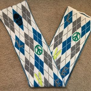 🛍 3/$15 | NWOT Lucky Brand Argyle Pattern Scarf